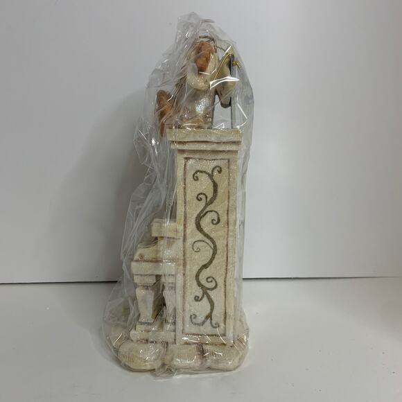 David Frykman Angel on Piano Musical Figurine Oldest Angel Collection 1999 - Picture 4 of 8